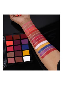 Character 15-Shade Lip Define Palette Multicolour  - Image 2