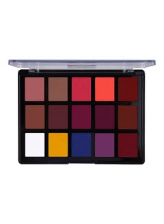 Character 15-Shade Lip Define Palette Multicolour  - Image 3