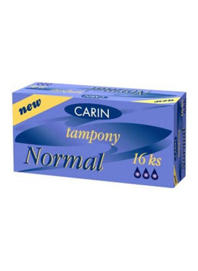 CARIN Lady Normal Tampony 16Ks White
