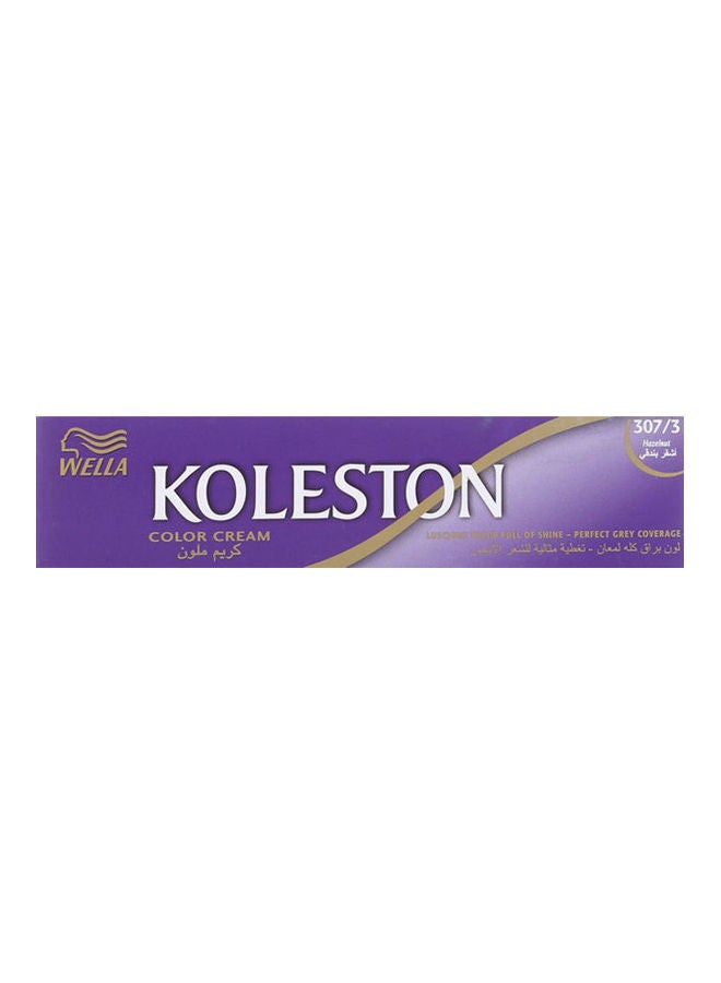WELLA - Koleston Single 307/3 NE Hazelnut 60ml - Image 1