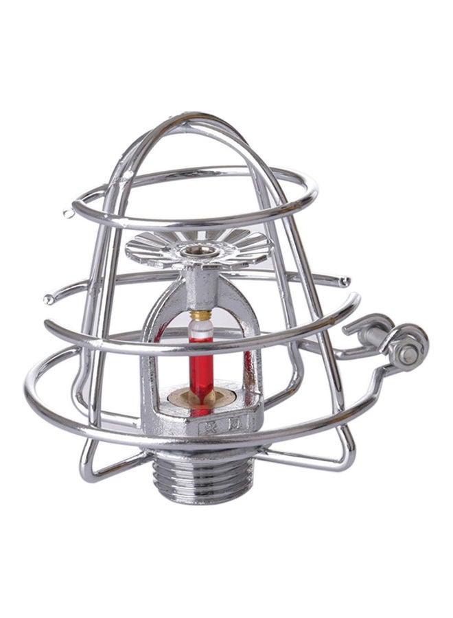 Generic - Fire Sprinkler Head Guard Cover For 3-Inch Deep Cage Silver 69x69x67mm - Image 1