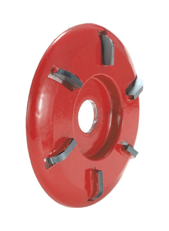 Generic - Six-Tooth Electric Woodcarving Disc Cutter Red/Silver - Image 1
