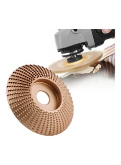 Generic Carving Woodworking Angle Grinding Wheel Rotating Tool Gold  - Image 1