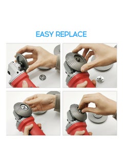 Generic Carving Woodworking Angle Grinding Wheel Rotating Tool Gold  - Image 3