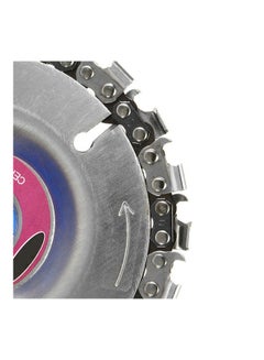 Generic Angle Grinder Disc Silver/Blue  - Image 2