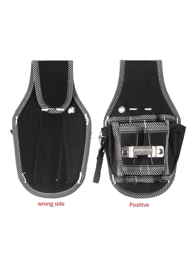 Generic 9-Sleeve Waist Pocket Tool Bag Black 2x14.5cm  - Image 3