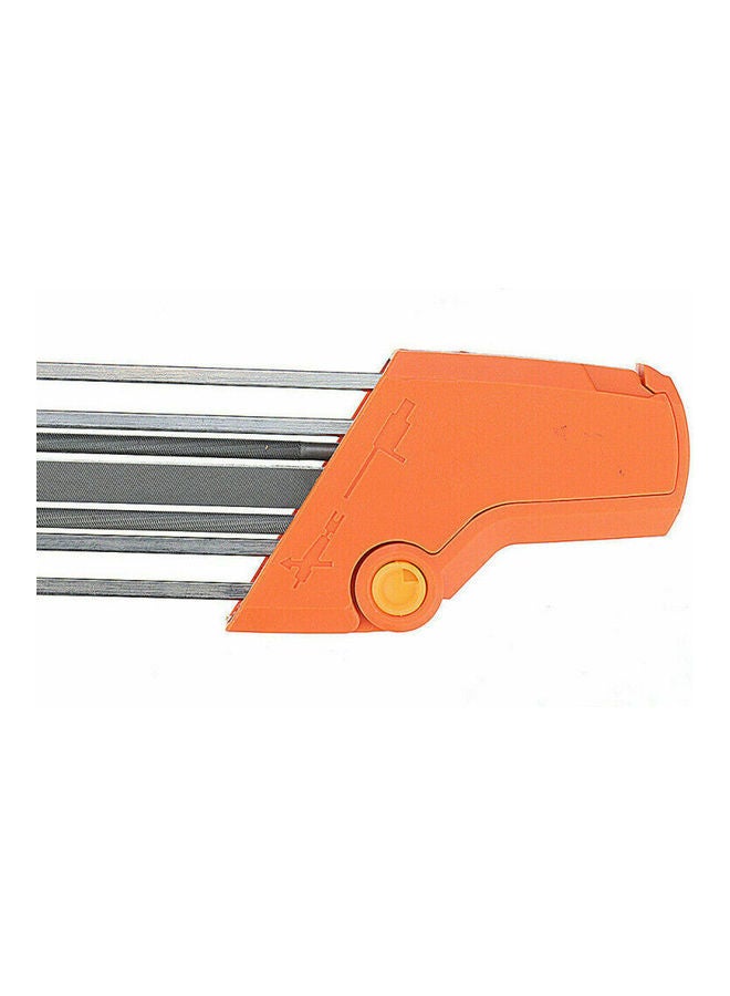 2-In 1 Chain Sharpener Grinding Tool Orange/Grey  - Image 5