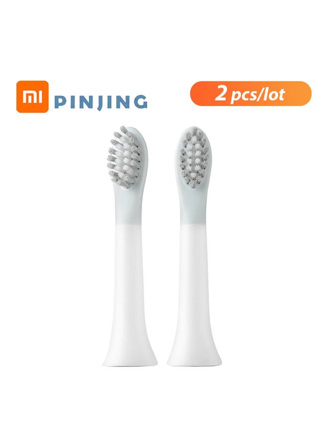 Xiaomi Pack Of 2 Electric Toothbrush Head White - Image 1