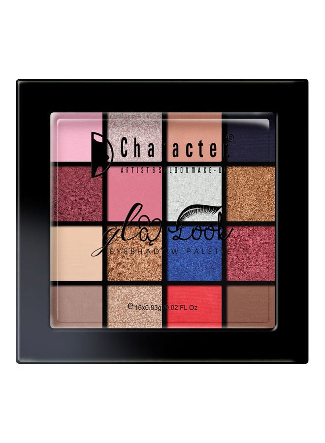 Character Glam Look Eyeshadow Palette Multicolour - Image 2