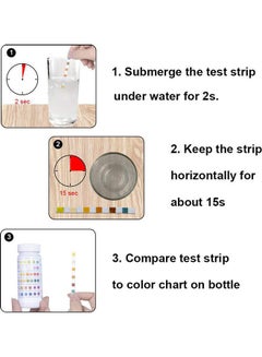 50-Piece Chlorine pH Test Strips White - v1612087871/N44079104A_2