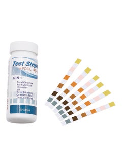 50-Piece Chlorine pH Test Strips White - v1612087871/N44079104A_5