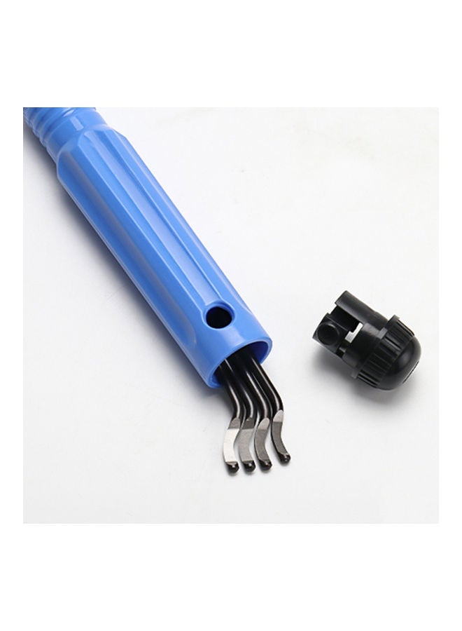 10-Piece Metal Deburring Tool Set Silver  - Image 4
