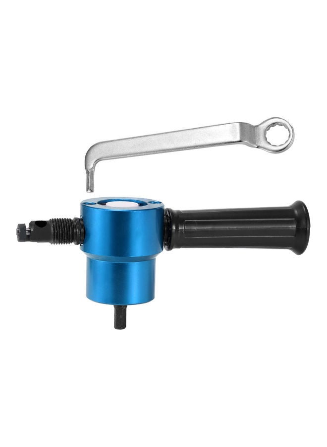 Generic Double-Head Sheet Metal Punching Knife Black/Blue  - Image 1