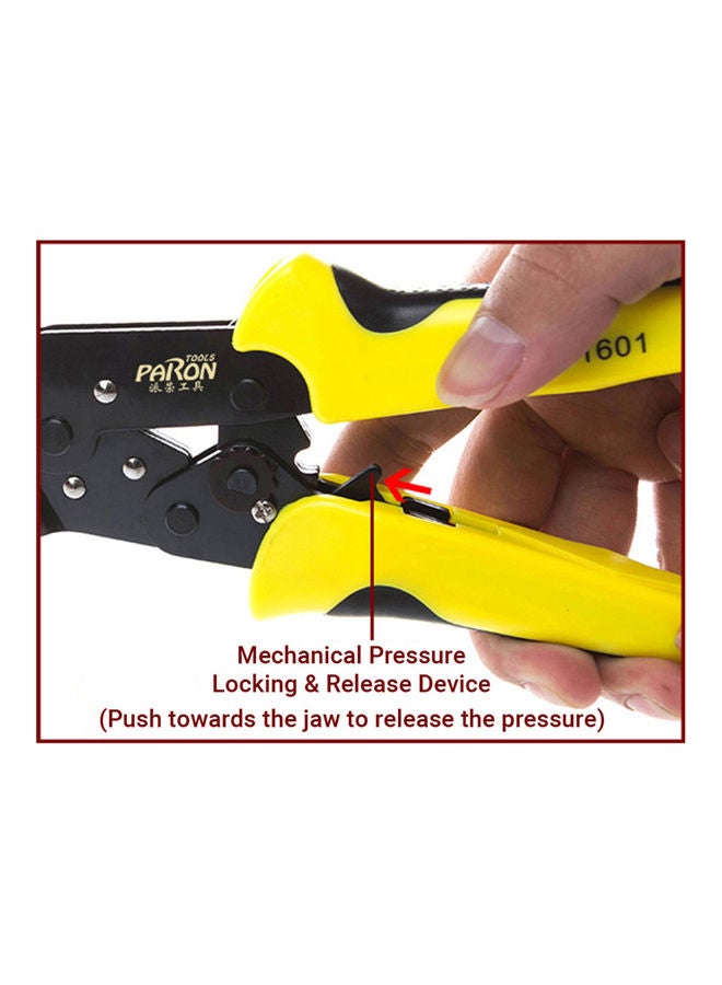 Generic 12-Piece Crimping Plier Set With Bag Black/Orange/Yellow  - Image 2