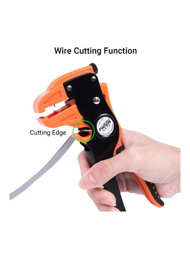 Generic 12-Piece Crimping Plier Set With Bag Black/Orange/Yellow  - Image 3