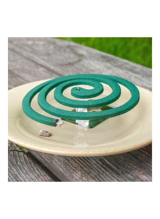 VAPE - 10-Piece Mosquito Repellent Jumbo Spiral Coil Set Green - Image 1