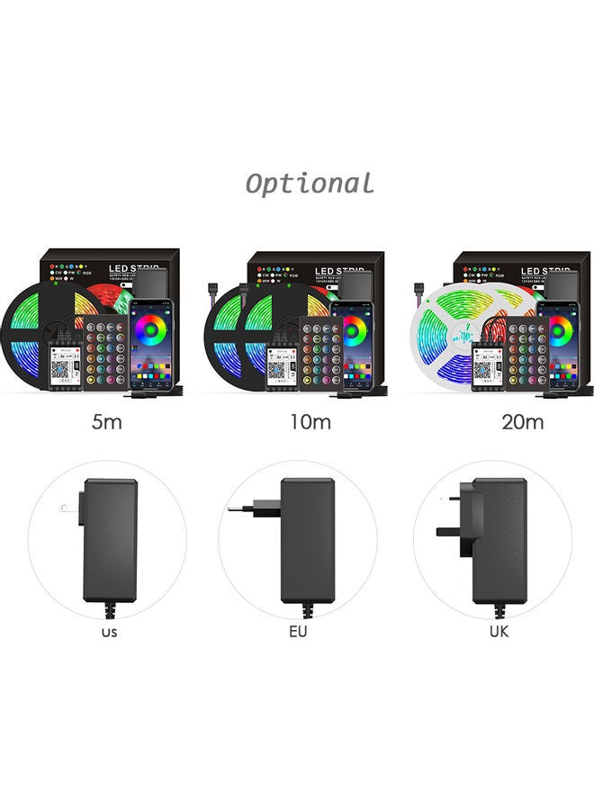 Smart LED RGB Strip Lights Multicolour 10meter