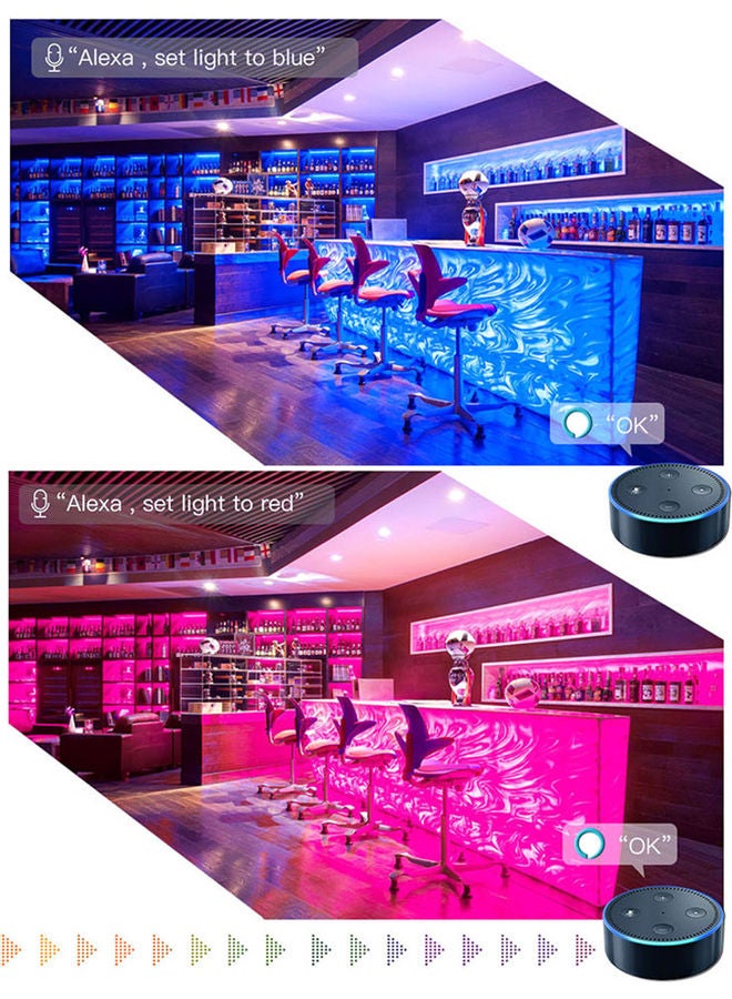 Smart LED RGB Strip Lights Multicolour 10meter