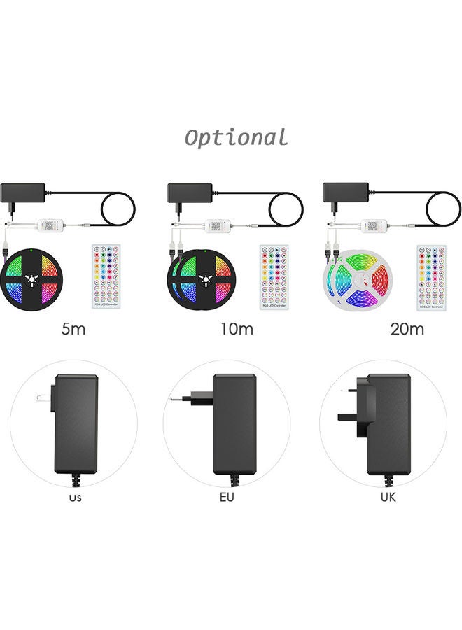 Generic - Smart LED RGB Strip Lights Multicolour 20meter - Image 1