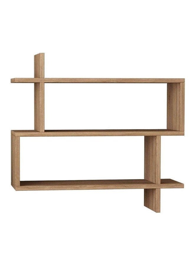 Retro Modern Wall Shelf Natural 70X65.5X22  - Image 1