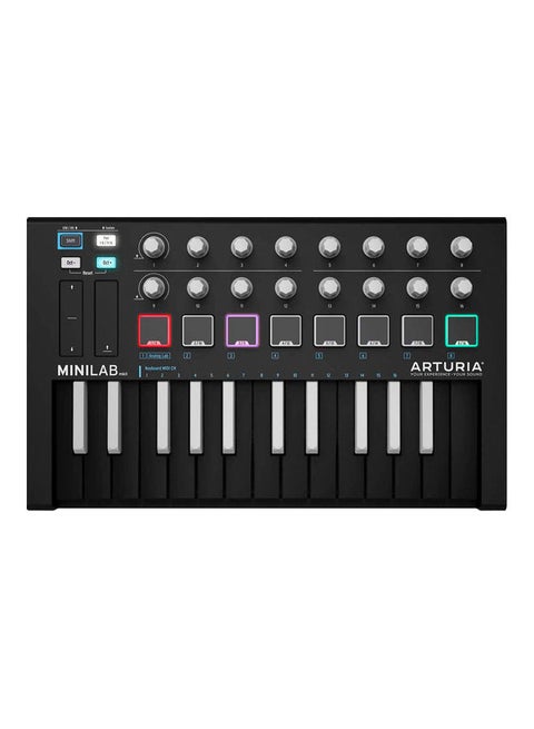 MiniLab Mk II Inverted Portable USB-MIDI Controller