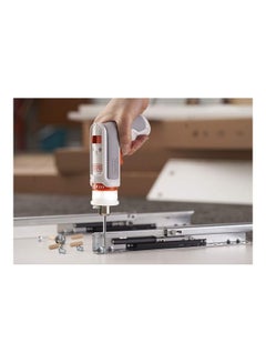 BLACK+DECKER Cordless Universal HEXDRIVER, 3.6V Li-Ion, Furniture Assembly Tool Kit, Patented Chuck, Ergonomic, LED Charge Indicator, Dual-Direction Functionality, Orange/White - BCRTA01-B5 Multicolour  - Image 5