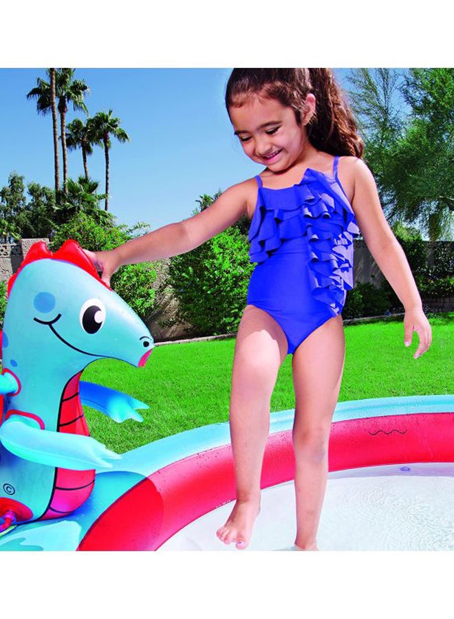 Bestway Interactive Castle Play Pool 53037B 8x5x7feet - Image 2