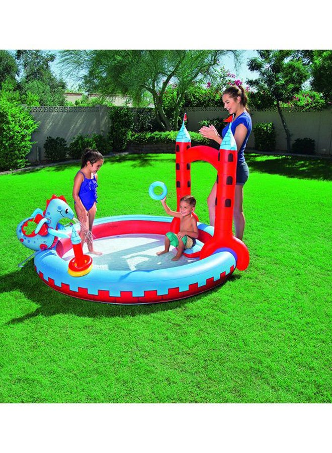 Bestway Interactive Castle Play Pool 53037B 8x5x7feet - Image 4