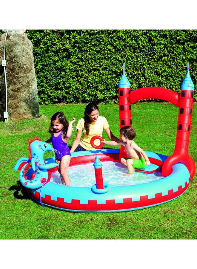 Bestway Interactive Castle Play Pool 53037B 8x5x7feet - Image 5