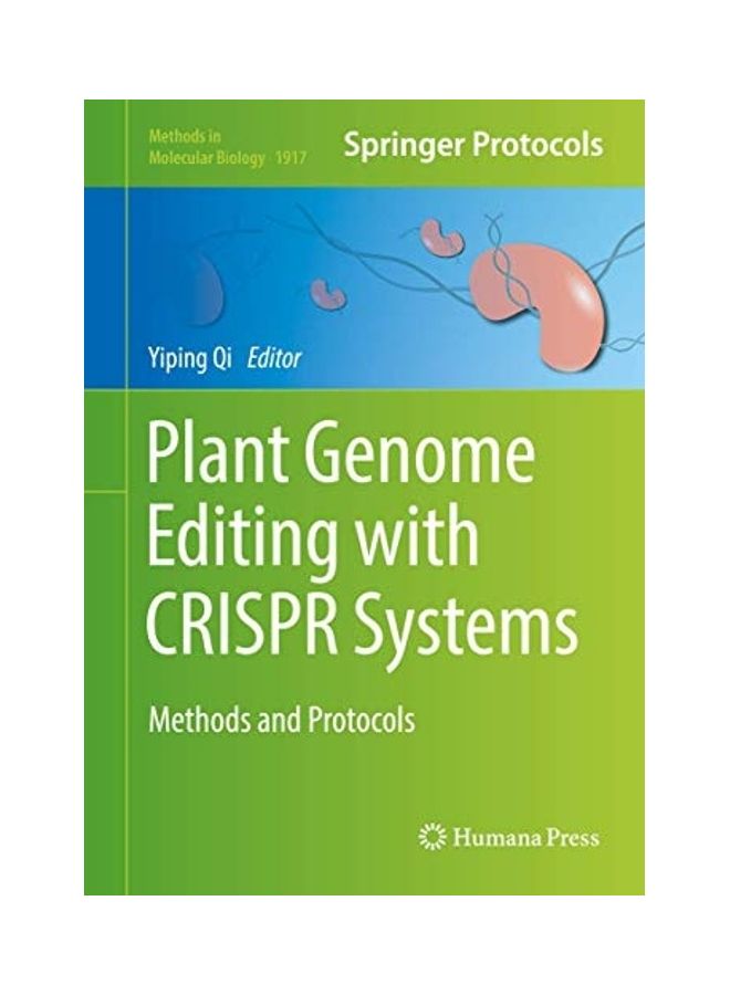 Plant Genome Editing with Crispr Systems hardcover english 