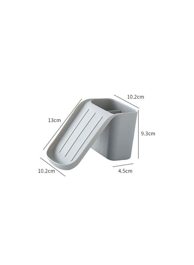 فاشون هوم صندوق تخزين يثبت على الحائط رمادي 10.2x4.5x9.3سم  - Image 3
