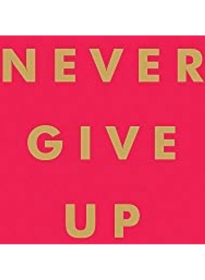 Never Give Up hardcover english 