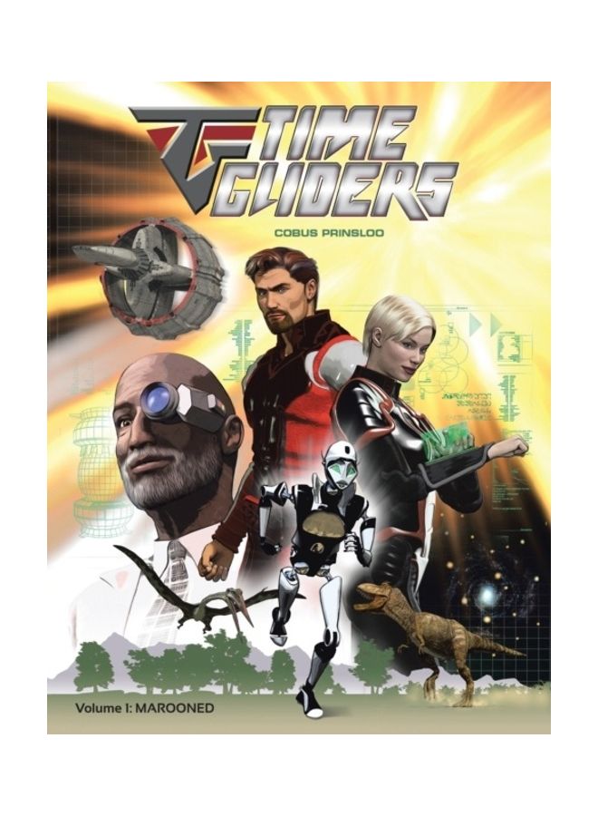 Time Gliders: Marooned paperback english 