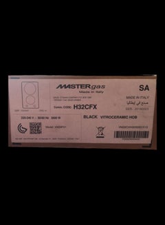 MASTERgas Multi Slot Stove HH32CT Black/Red  - Image 3