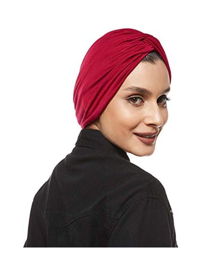 Shadow - Stretchable Turban Red - Image 1