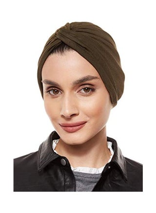 Stretchable Turban Army Green