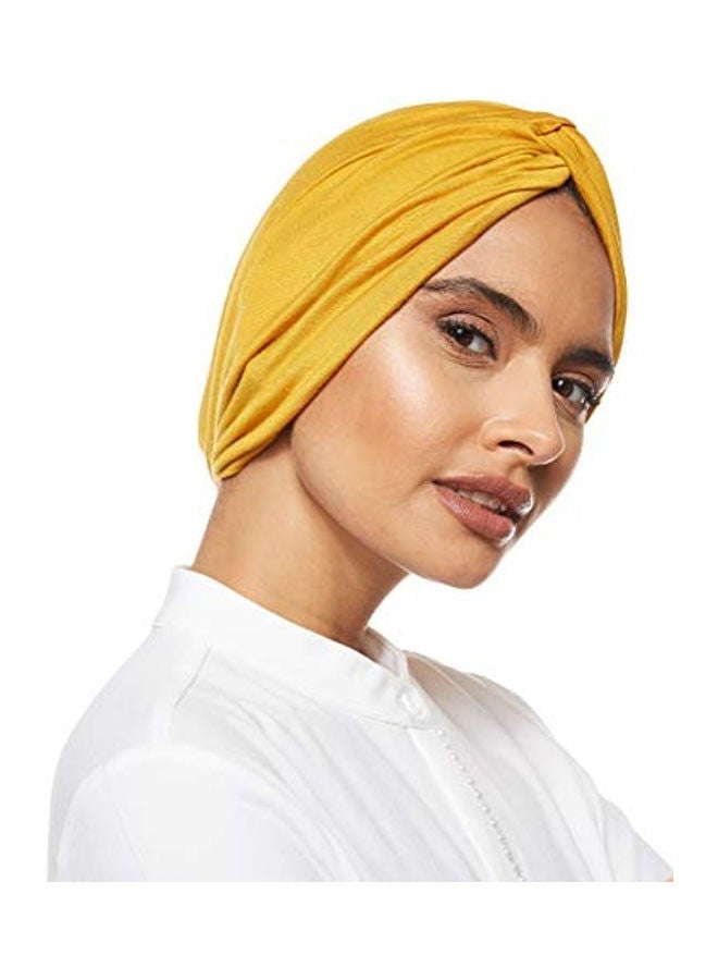 Shadow - Stretchable Turban Mustard - Image 1