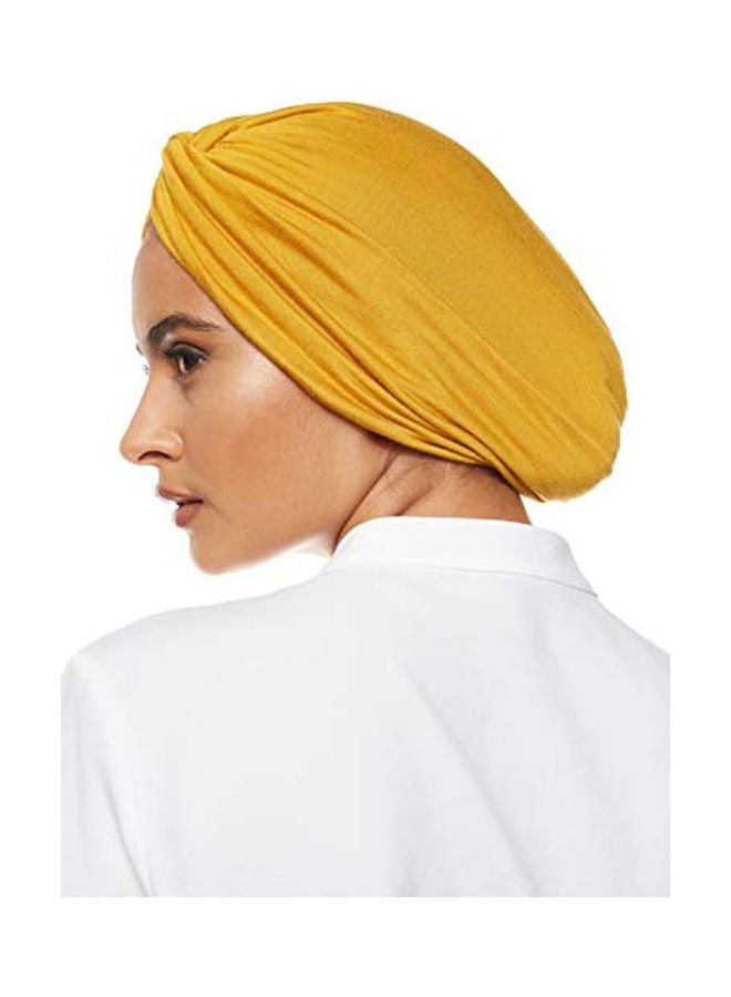Shadow - Stretchable Turban Mustard - Image 1
