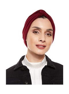 Stretchable Turban Maroon