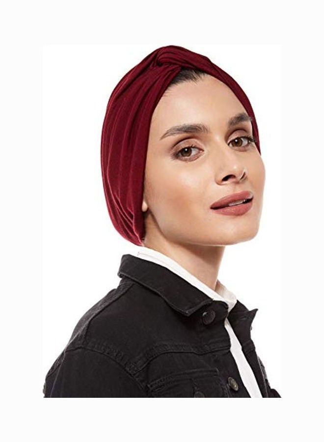 Shadow - Stretchable Turban Maroon - Image 1