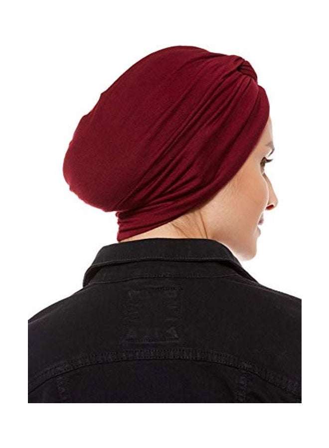 Shadow - Stretchable Turban Maroon - Image 1