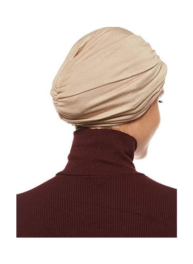 Shadow - Stretchable Turban Beige - Image 1