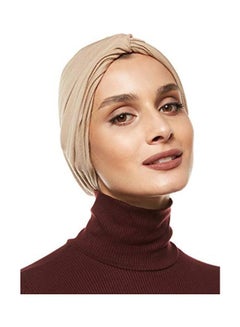 Stretchable Turban Beige