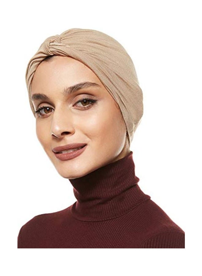 Shadow - Stretchable Turban Beige - Image 1