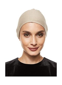 Adjustable Under Scarf Beige