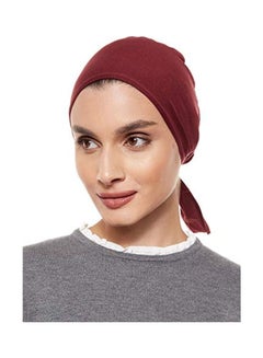 Adjustable Under Scarf Maroon