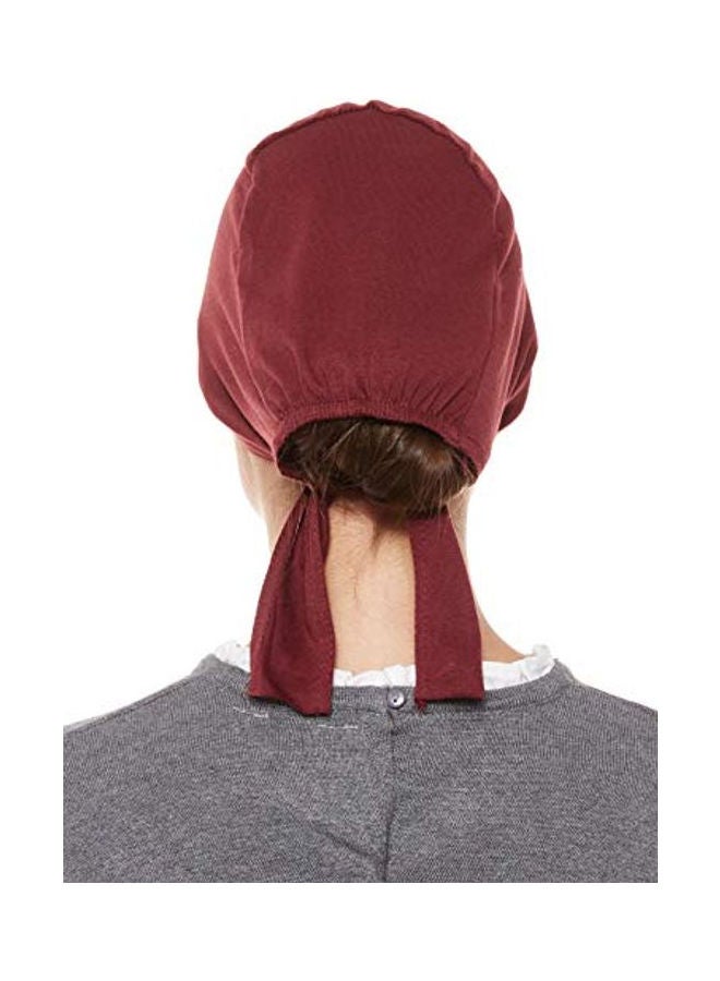 Shadow - Adjustable Under Scarf Maroon - Image 1