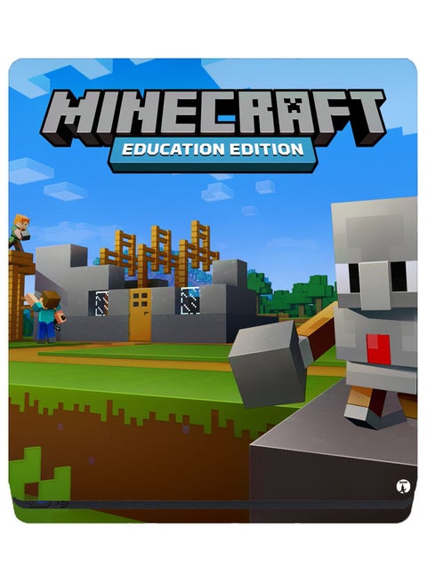 ملصق أصلي لجهاز الألعاب بلايستيشن 4 بطبعة "Minecraft"
