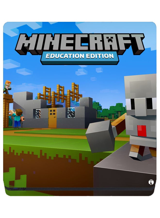بي بي - ملصق أصلي لجهاز الألعاب بلايستيشن 4 بطبعة "Minecraft" - Image 1