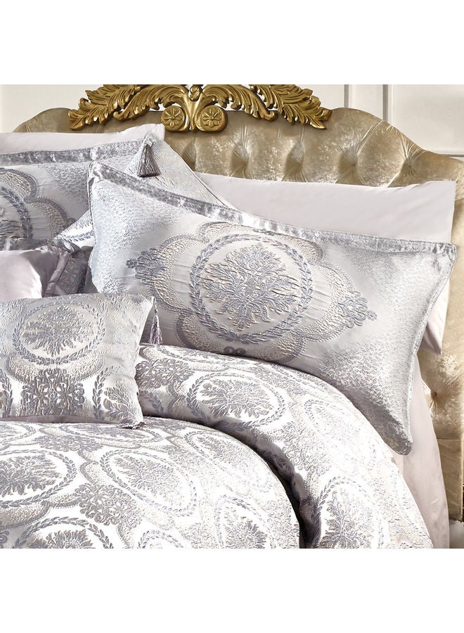 ريغال إن هاوس طقم لحاف من 8 قطع، مقاس كوين cotton رمادي 190 x 240سم - Image 3